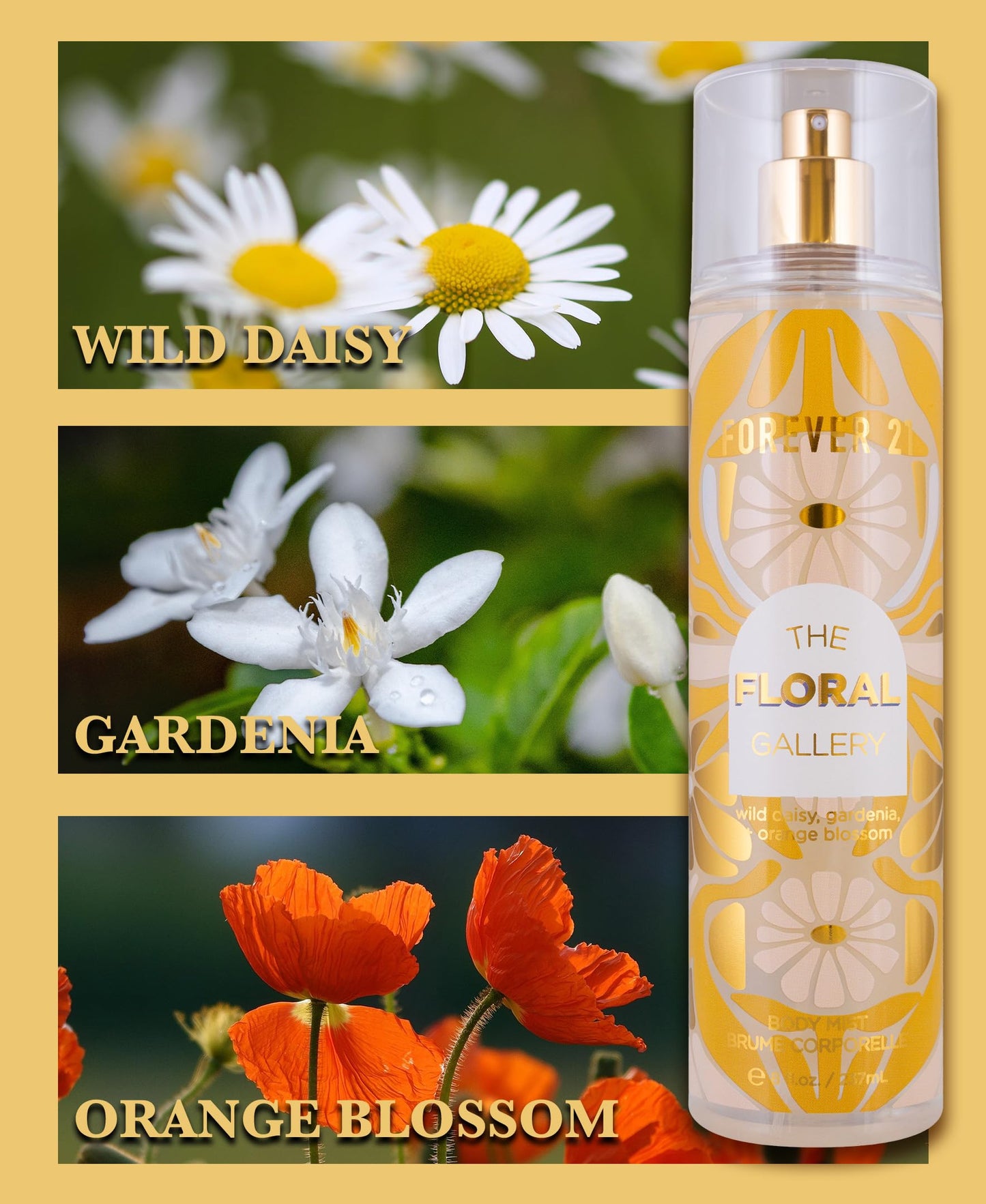 The Floral Gallery Body Spray, 8 fl. oz., by Forever 21 Beauty & Personal Care Forever 21