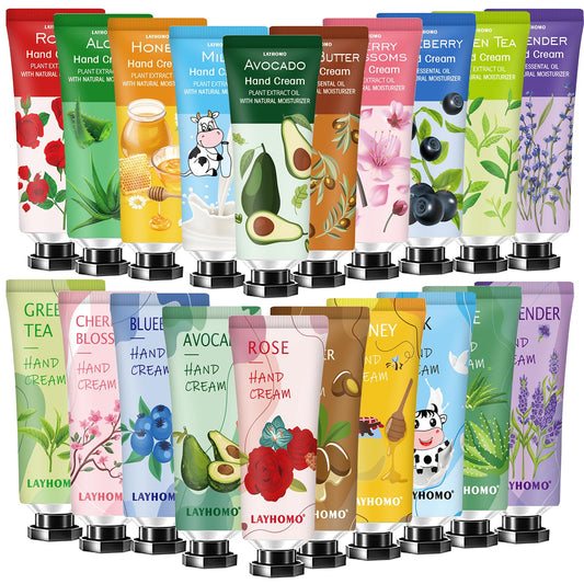20 Pack Hand Cream Gifts Set,Hand Lotion for Dry Hands,Stocking Stuffers for Women,Teacher Appreciation Gifts,Birthday Gifts Stuffers for Teens,Travel Beauty & Personal Care MarvelsAura