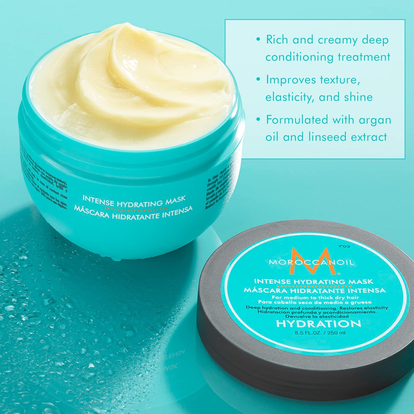 Moroccanoil Intense Hydrating Mask, 8.5 Fl. Oz. Beauty & Personal Care Moroccanoil