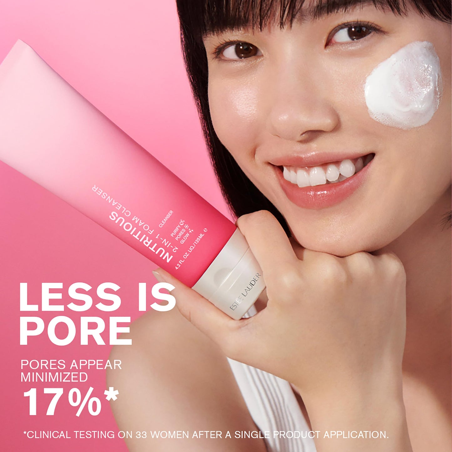 Estée Lauder Estée Lauder Nutritious 2-in-1 Foaming Face Wash Cleanser & Mask | Pore Minimizer, Travel Size, 2 Ounce Beauty & Personal Care Estée Lauder