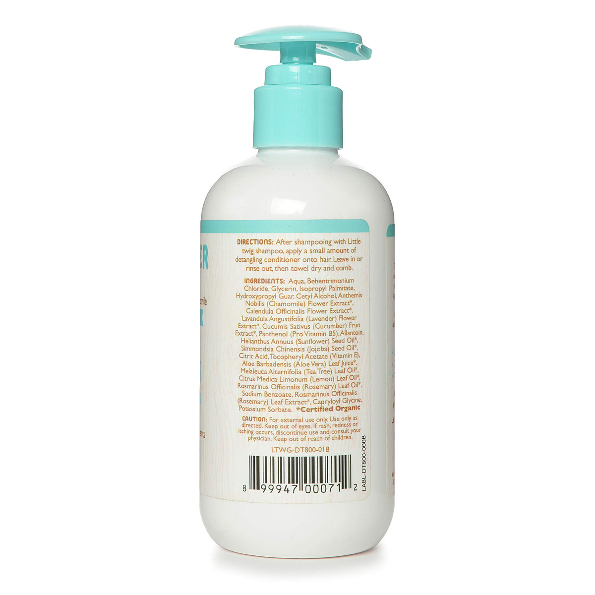 Little Twig Detangling Conditioner, Natural Conditioner with Plant Derived Formula, Hair Conditioner with Essential Oils and Extracts, Suitable for