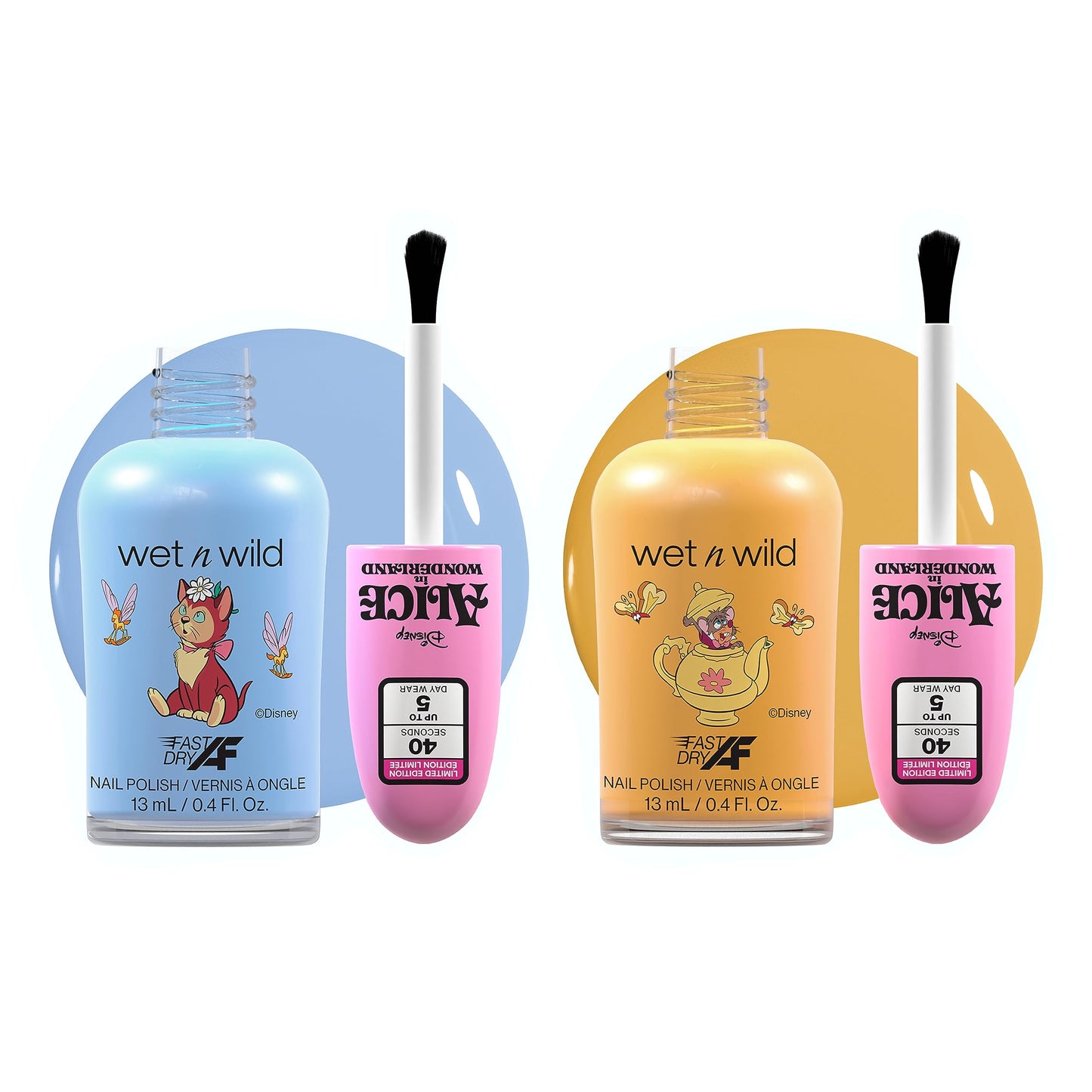 wet n wild In A World Of My Own 2-Piece Nail Polish Set Alice In Wonderland Collection Beauty & Personal Care wet n wild