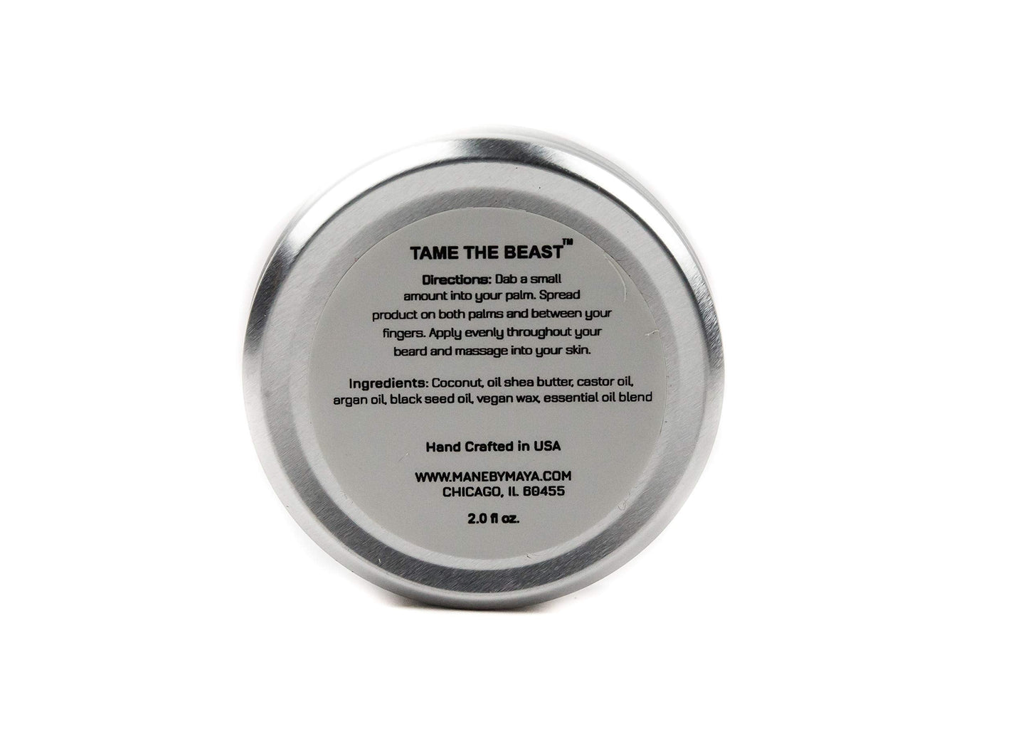 MANE by Maya Beard Balm - UNSCENTED (2 OZ) Beauty and Personal Care MANE by Maya