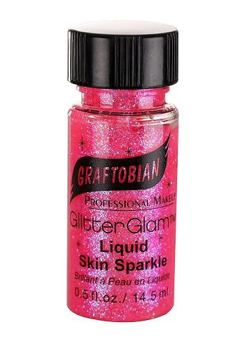 Graftobian Liquid Glitter - Pink Passion (0.5 oz) Beauty & Personal Care Graftobian