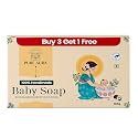PURE AURA Baby Soap 100g, Handmade Bath Soap with Coconut Oil, Shea Butter & Jojoba Oil, Gentle Cleansing Bar for Sensitive Skin, Baby Bath Soap Beauty & Personal Care PURE AURA
