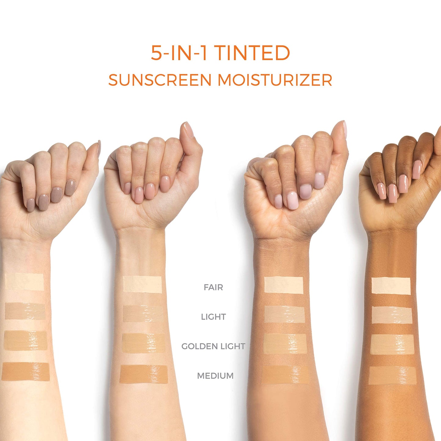 Suntegrity Tinted 5 in 1 Mineral Sunscreen for Face (SPF 30-2 oz) - Medium | BB Cream Moisturizer with Physical UVA/UVB Broad Spectrum Protection | Beauty & Personal Care Suntegrity