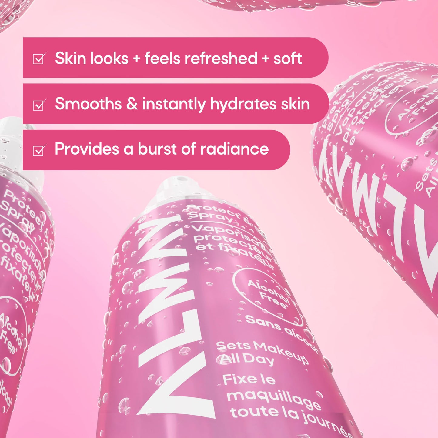Almay Protect & Set Spray, Hydrating Makeup Setting Spray, Vegan Face Mist, 100, 2.7 fl oz Beauty & Personal Care Almay