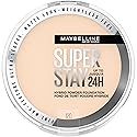 Maybelline Super Stay Up to 24HR Hybrid Powder-Foundation, Medium-to-Full Coverage Makeup, Matte Finish, 120, 1 Count Beauty & Personal Care MAYBELLINE