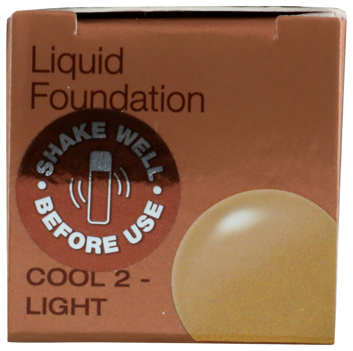 Mineral Fusion Full Coverage Foundation, Liquid Foundation - Cool 2- Light Complexion w/Cool Undertones, Lightweight Matte Finish, Up to 12 Hr
