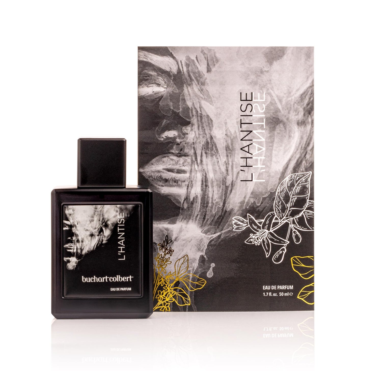 Buchart Colbert L’Hantise Fragrance 50mL - Eau de Parfum - Floral Fruity Citrus Perfume with Amber, Vetiver, Raspberry & Bergamot Beauty & Personal Care Buchart Colbert