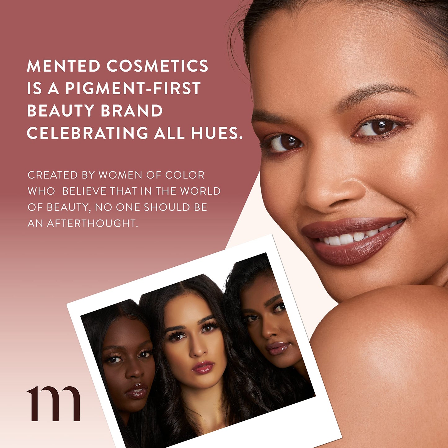Mented Cosmetics Soft Synthetic Makeup Brushes, Blush, Concealer, Powder & Primer, Densely Packed Blending Brush for Face Makeup, Ideal for Women Beauty & Personal Care Mented