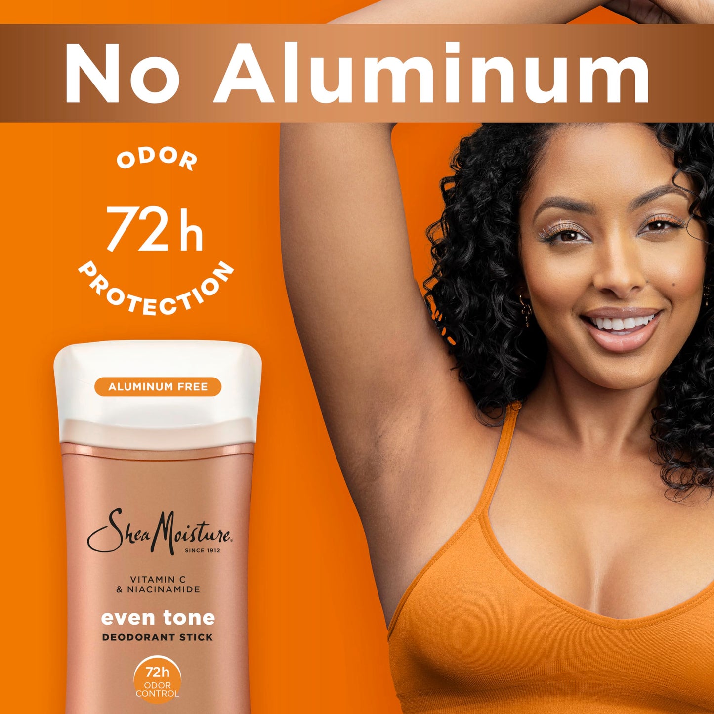 SheaMoisture Deodorant Stick for 72h Odor Control Fresh Aluminum Free 2.6 oz Beauty and Personal Care Shea Moisture