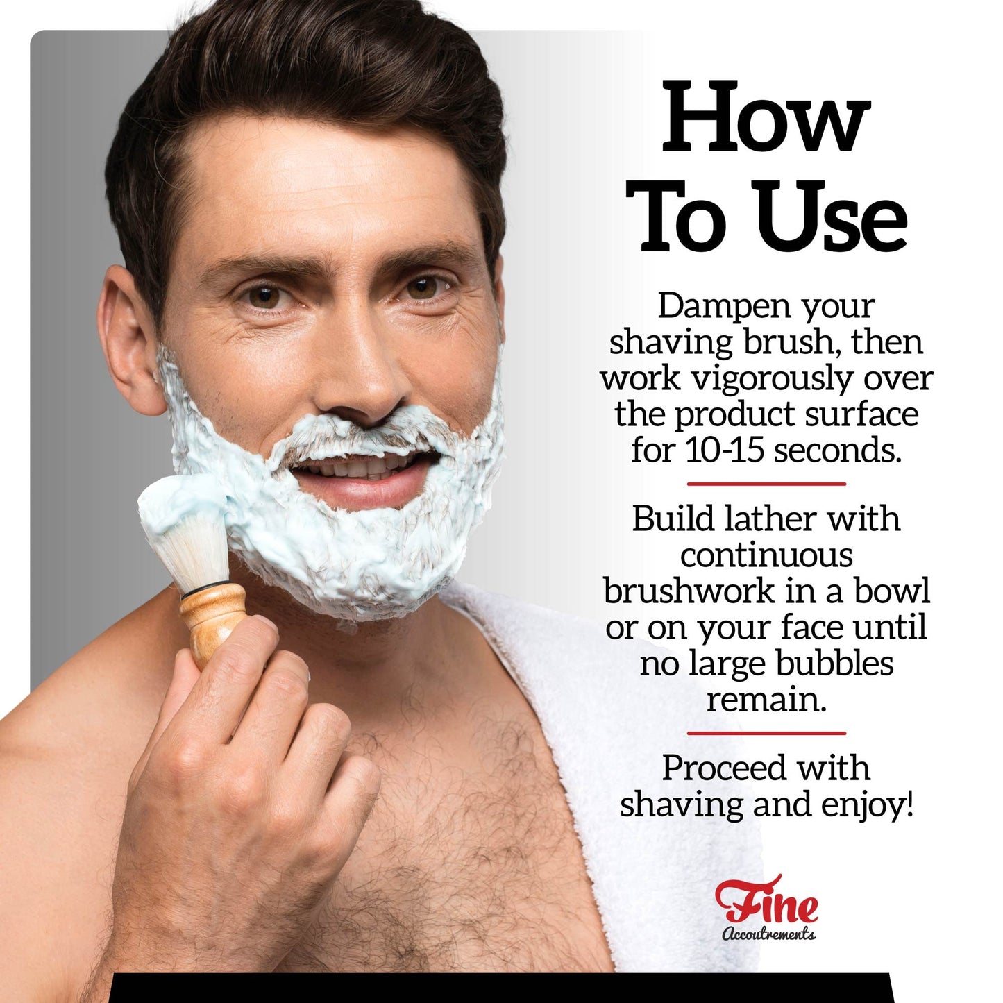Mr. Fine 21C Men’s Shaving Soap, Builds Thick & Easy Lather, Protects From Razor Burn & Irritation, No Artificial Colors, Made In Italy, 5oz. (150ml) Beauty and Personal Care Fine