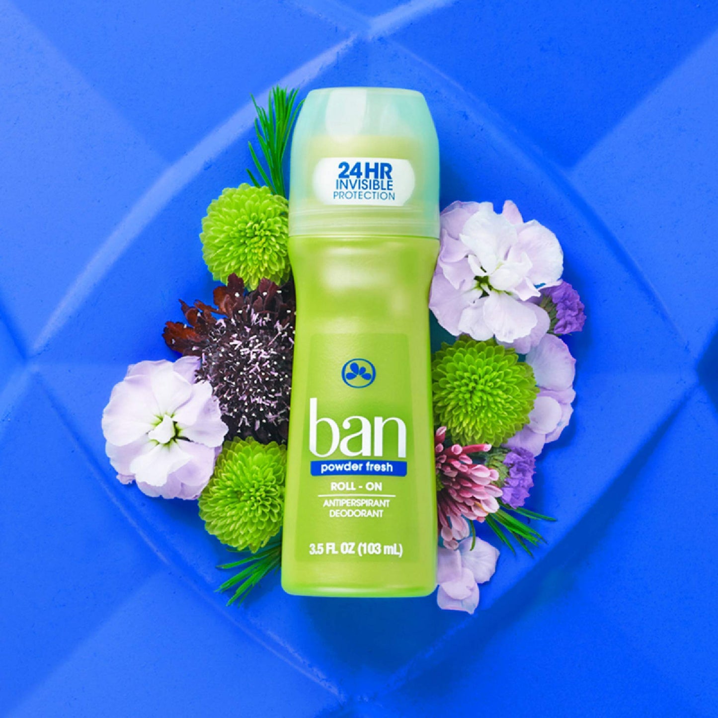 Ban Roll-On Antiperspirant Deodorant, Powder Fresh, 3.5 Fluid Ounce Beauty and Personal Care Ban