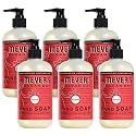 Mrs. MEYER'S Hand Soap, Made with Essential Oils, Rhubarb, 12.5 fl. oz - (Pack of 6) Beauty & Personal Care Mrs. MEYER'S