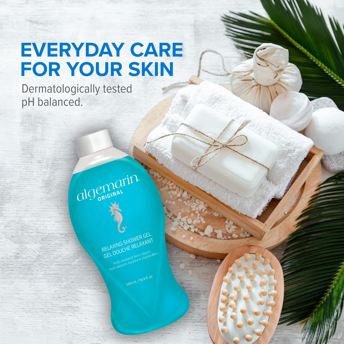Algemarin Original Relaxing Shower Gel - European Sea Body Cleanser (500 ml) Beauty & Personal Care Algemarin