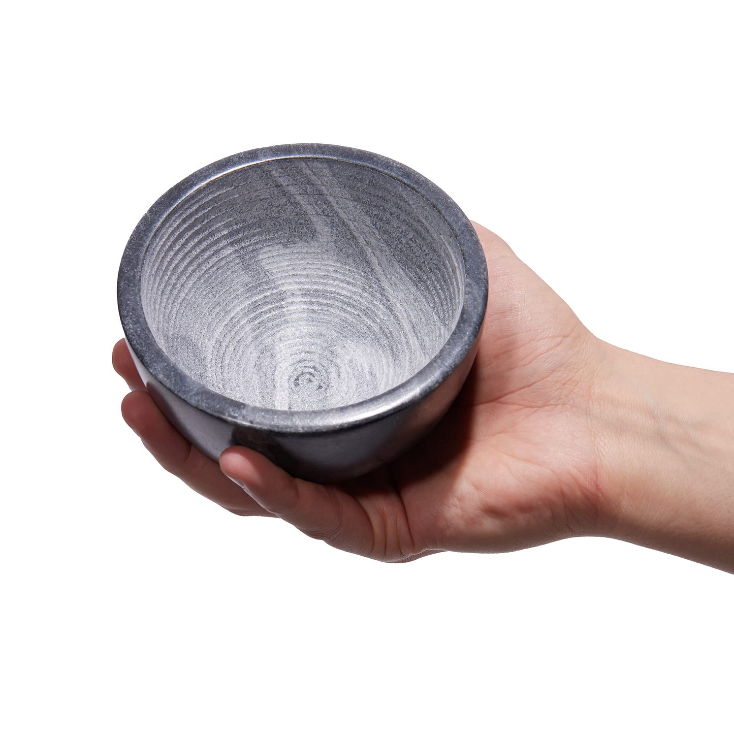 Beau Brummell The Original Marble Shaving Soap Bowl Handmade from 100% Natural Marble with Interior Grooves for Maximum Lather - Heat Retaining Stone Beauty and Personal Care Beau Brummell