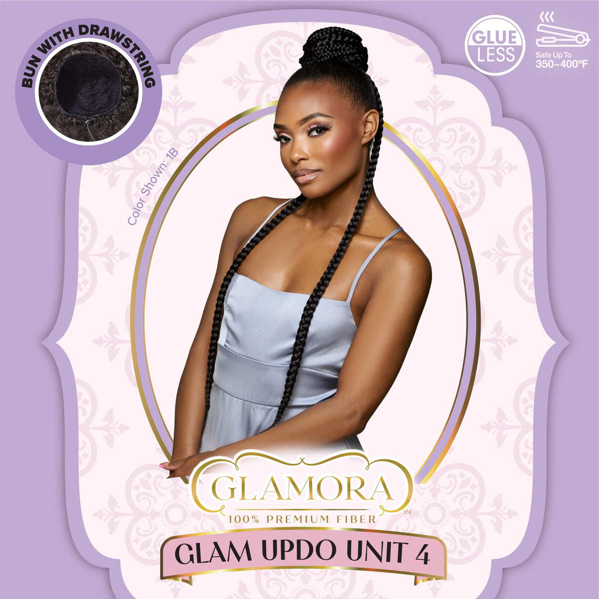 Sensationnel Glamora Glam Updo-Unit 4,1B OFFBLACK