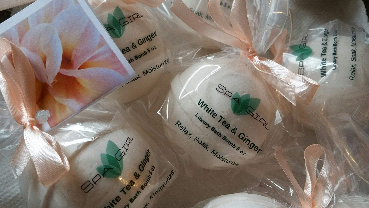 SpaPure AMAZING GRACE Bath Bomb - 3 XL Fizzies, Handmade in the USA with Natural Ingredients, Organic, Shea and Cocoa Butter, Great for Dry Skin… Beauty & Personal Care Spa Pure
