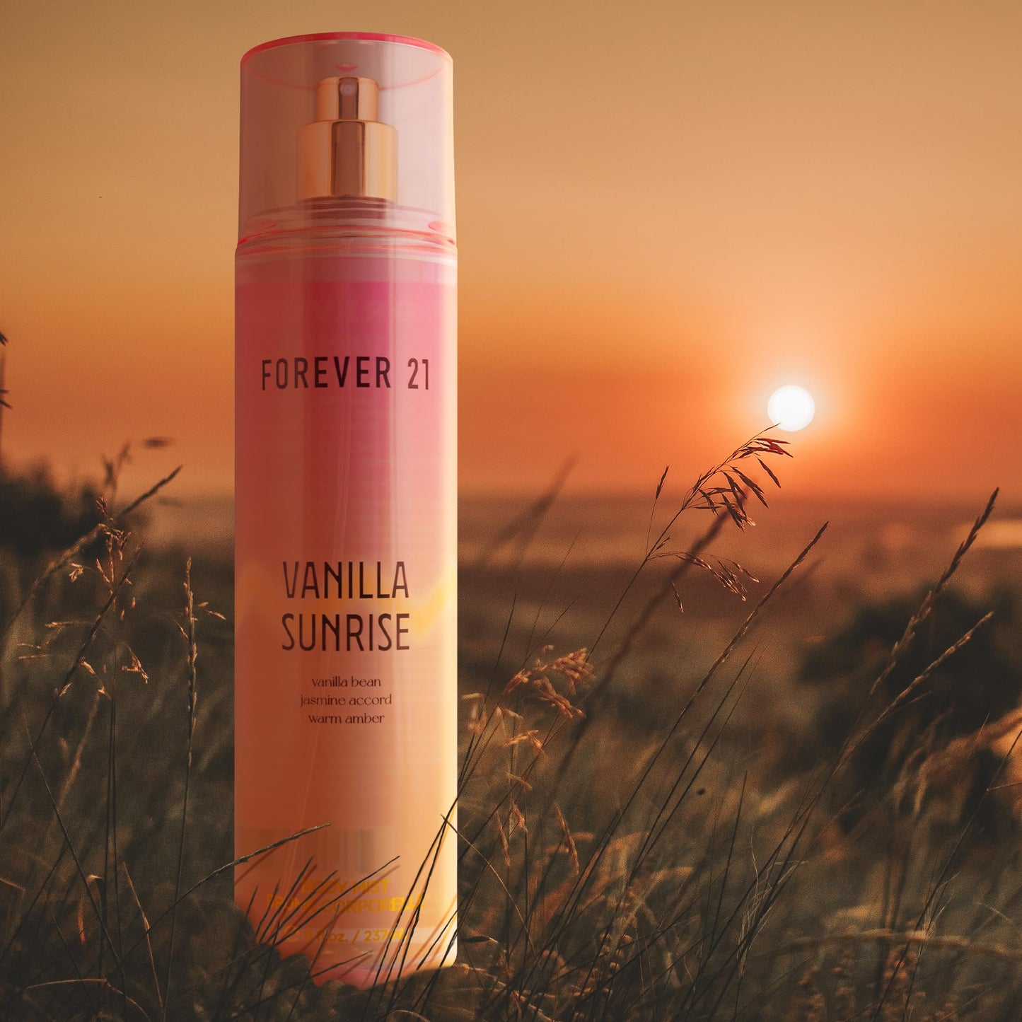 Forever 21 Vanilla Sunrise 3.4 Fl. Oz. EDP + Vanilla Sunrise 8 Fl. Oz. Body Mist Bundle Beauty & Personal Care Forever 21