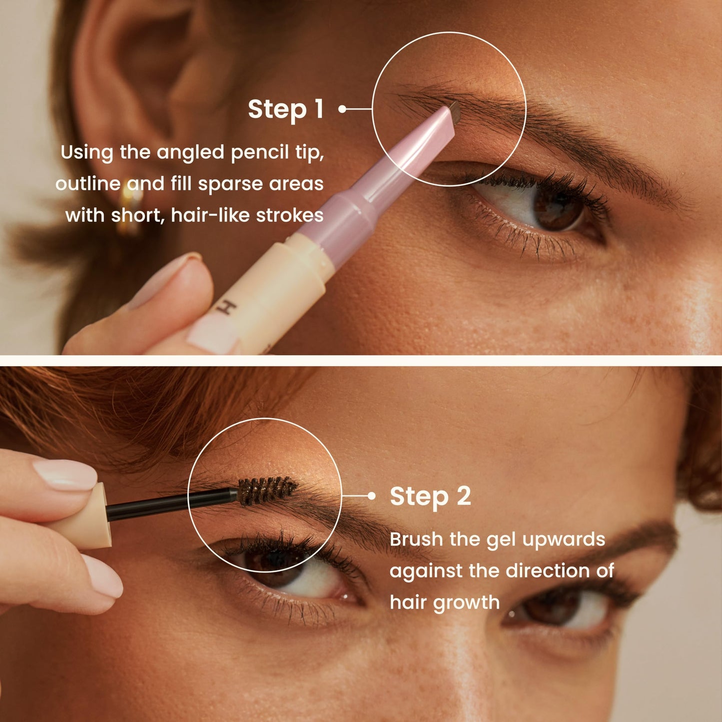 JOAH Brow Down To Me Dual Brow Pencil and Gel, Ash Brown Beauty & Personal Care JOAH