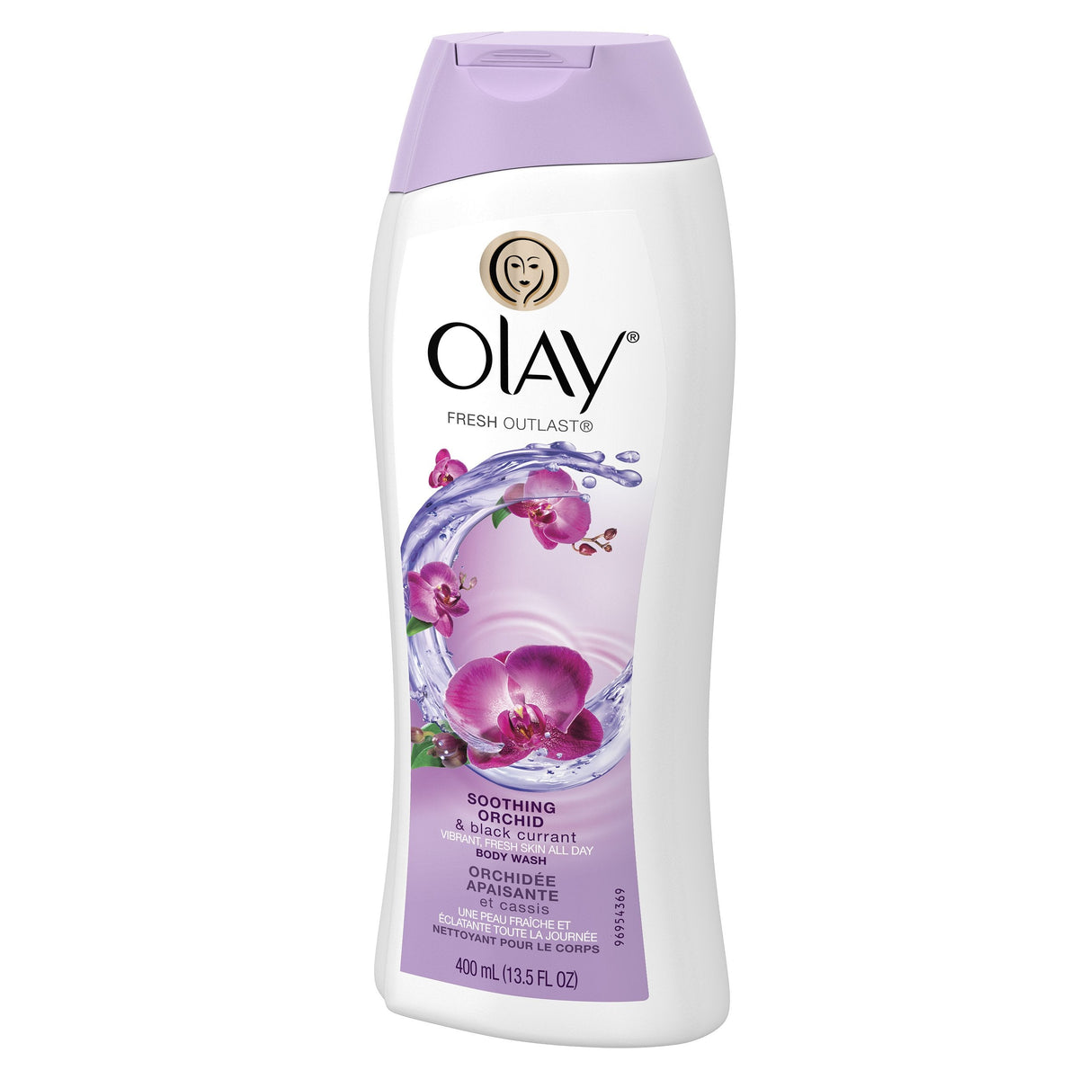 Olay Fresh Outlast Soothing Orchid & Black Currant Body Wash 13.5 oz, Packaging May Vary Beauty & Personal Care Olay