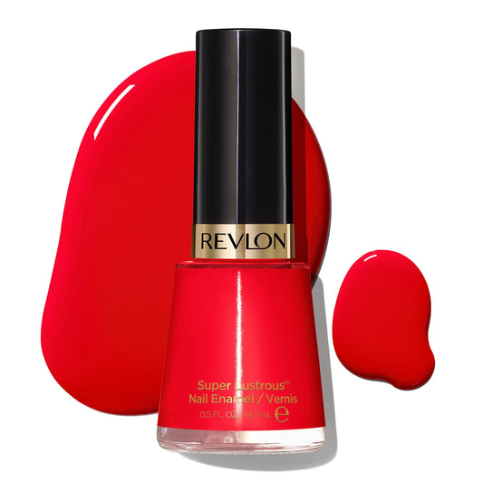 Revlon Super Lustrous Nail Polish, Chip-Resistant & Longwear Formula, High Shine Finish, 640 Fearless, 0.5 fl oz Beauty & Personal Care REVLON