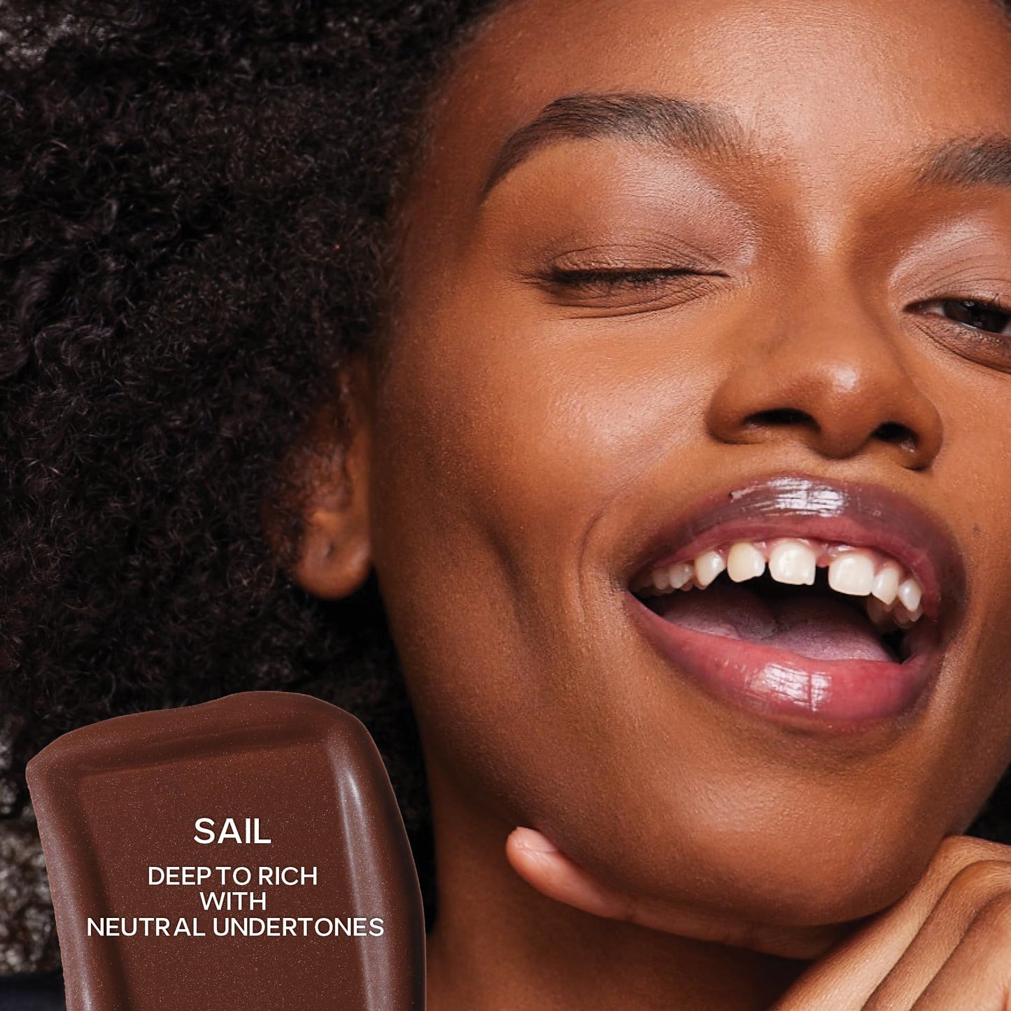 Saie Dew Bronze - Hydrating Liquid Bronzer Stick For a Sun Kissed Glow - Liquid Contour Stick Infused with Nourishing Skin Care Ingredients - Sculpted Beauty & Personal Care Saie