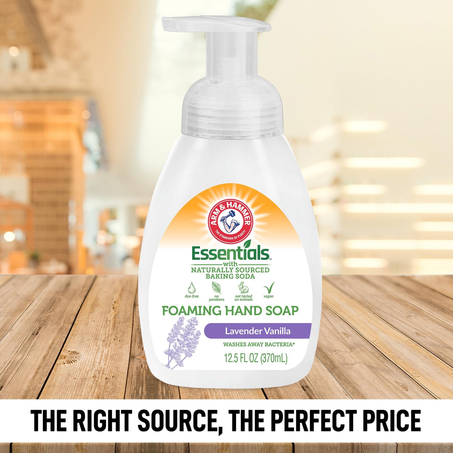 Arm & Hammer Foaming Hand Soap for Skin Cleaning - Cleanser with Lavender Vanilla Scent - Hand Soap Pump with Aloe Vera & Different Ingredients 12.5 Beauty & Personal Care Arm & Hammer