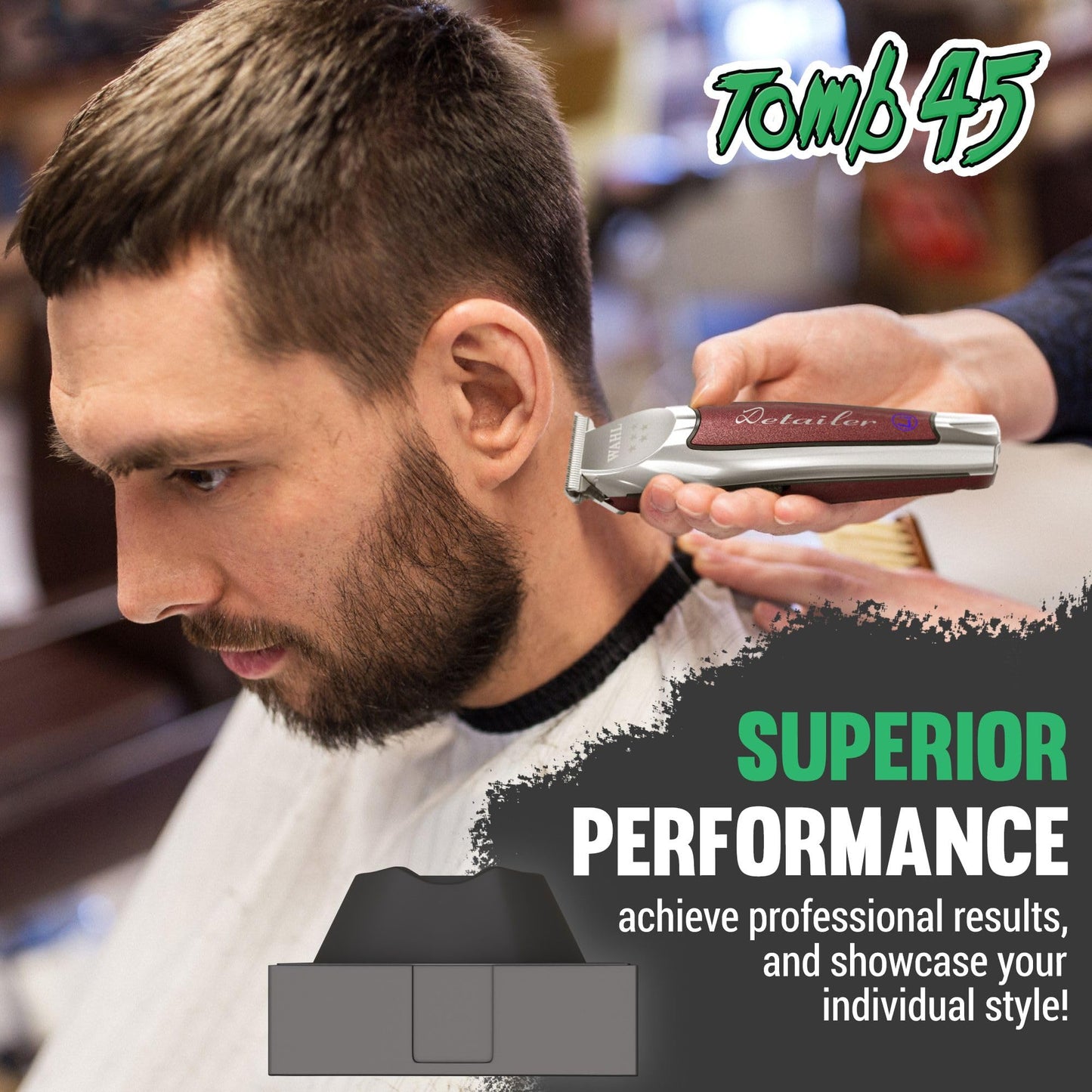 Tomb 45 Power Pod for Wahl Detailer - Cordless Trimmer Charger - High Performance Wireless Charging Dock Beauty and Personal Care Tomb 45