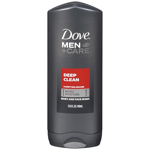 Dove Men + Care Body and Face Wash, Deep Clean, 13.5 Ounce (2 Pack) Beauty & Personal Care Dove