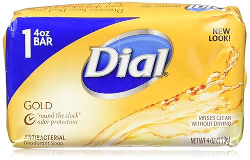 Dial Bar Soap - Gold - 4 oz Beauty & Personal Care Dial