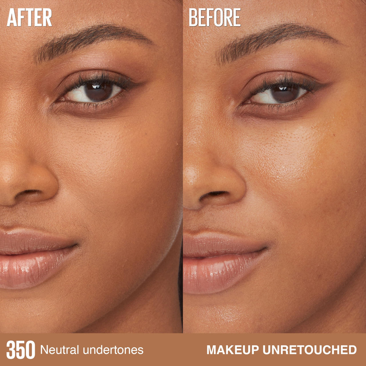 Maybelline Super Stay Lumi-Matte Foundation, Lightweight and Buildable Full Coverage Foundation Makeup For Up To 30HR Wear, 350, 1 Count
