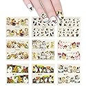 ALLYDREW 22 Sheets Cat Nail Art Water Slide Cat Nail Decals Kitty Water Transfer Nail Decals Beauty & Personal Care allydrew
