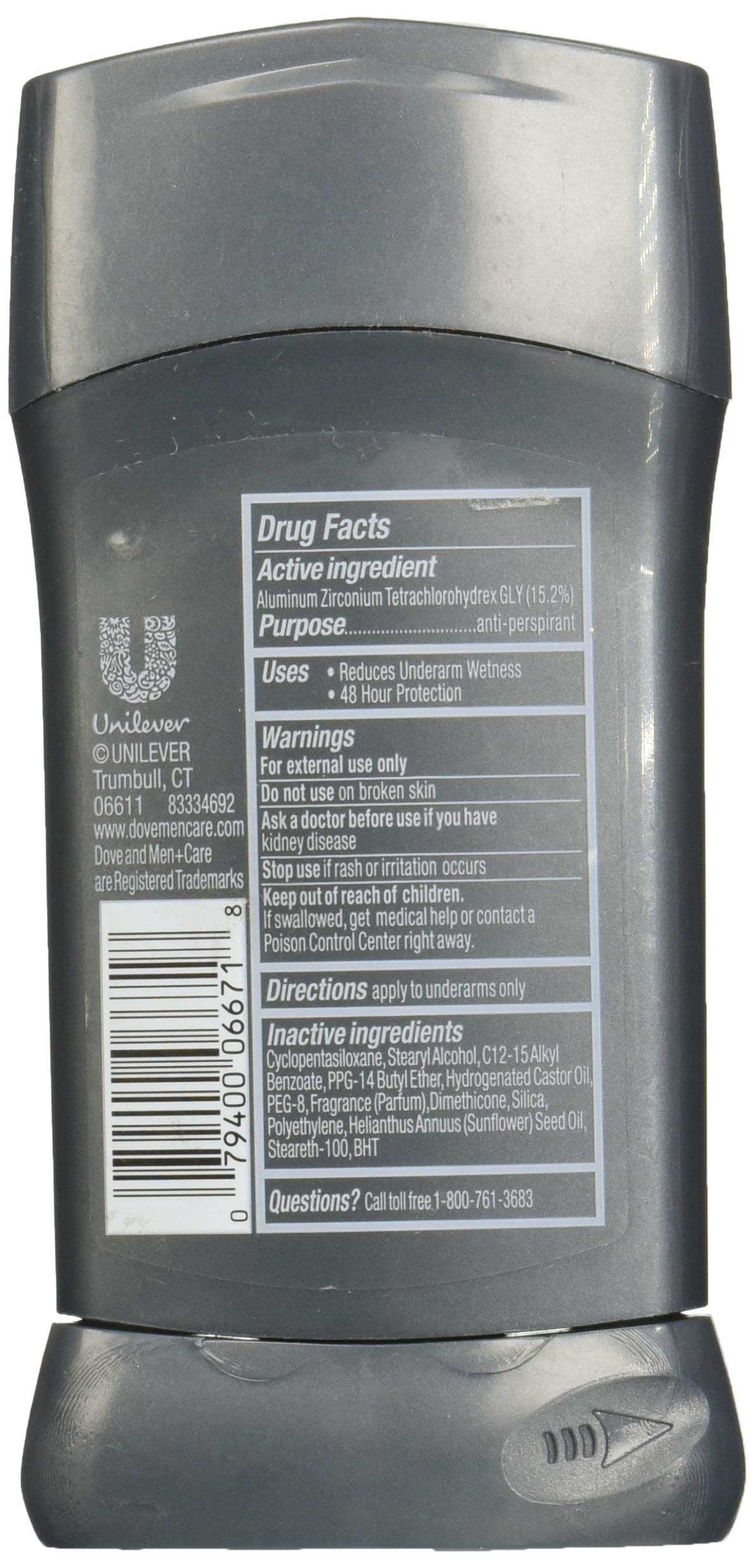 Dove Men+Care Antiperspirant Deodorant Stick Clean Comfort 2.7 oz Beauty & Personal Care Dove