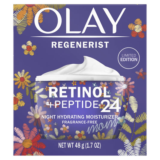 Olay Regenerist Retinol 24 Night Facial Moisturizer, Anti-Aging Night Cream Limited Edition, 1.7 fl oz Beauty & Personal Care Olay