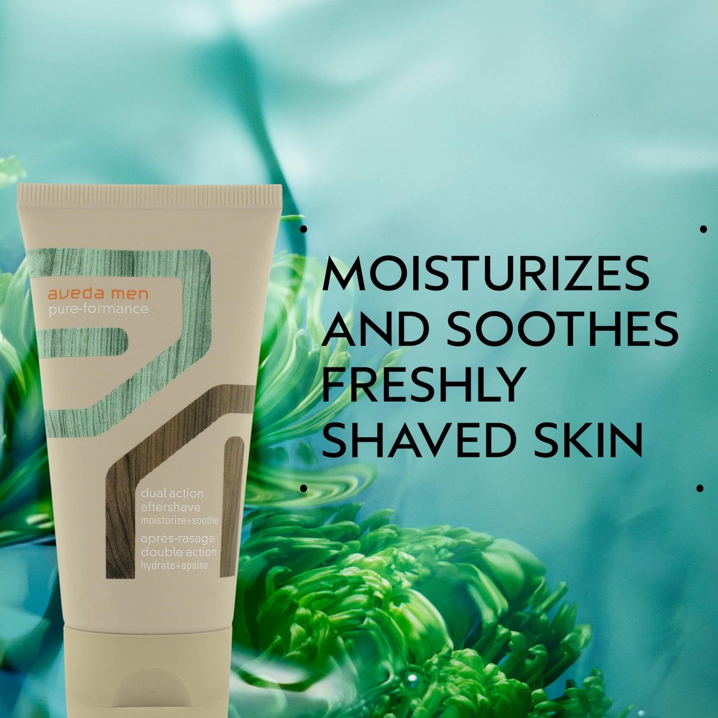 Aveda Men Pure-Formance Dual Action Aftershave | 2-in-1 Aftershave & Moisturizer | with Spearmint | for All Skin Types | 97% Naturally Derived*, 2.5 Beauty & Personal Care Aveda
