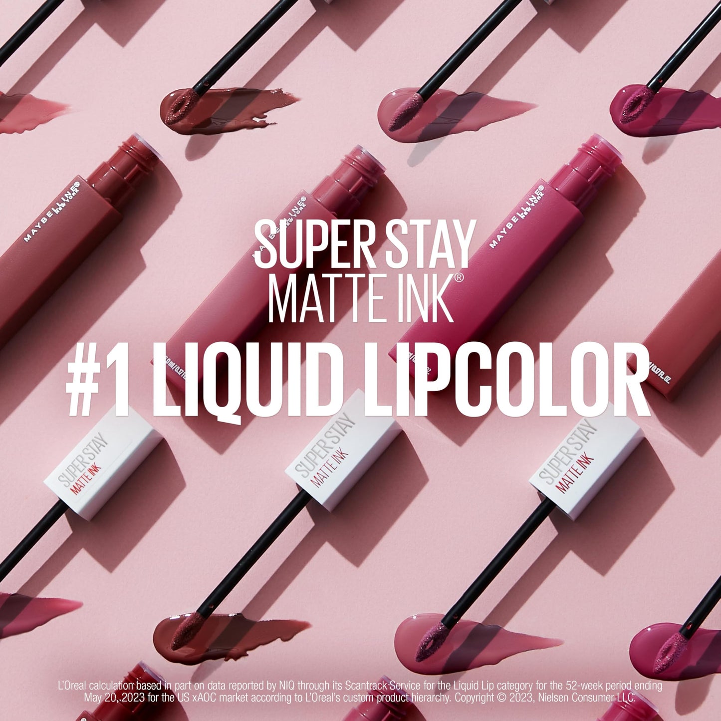 Maybelline Super Stay Matte Ink Liquid Lipstick Makeup, Long Lasting High Impact Color, Up to 16H Wear, Huntress, Muted Grey, 1 Count, Packaging May Beauty & Personal Care MAYBELLINE