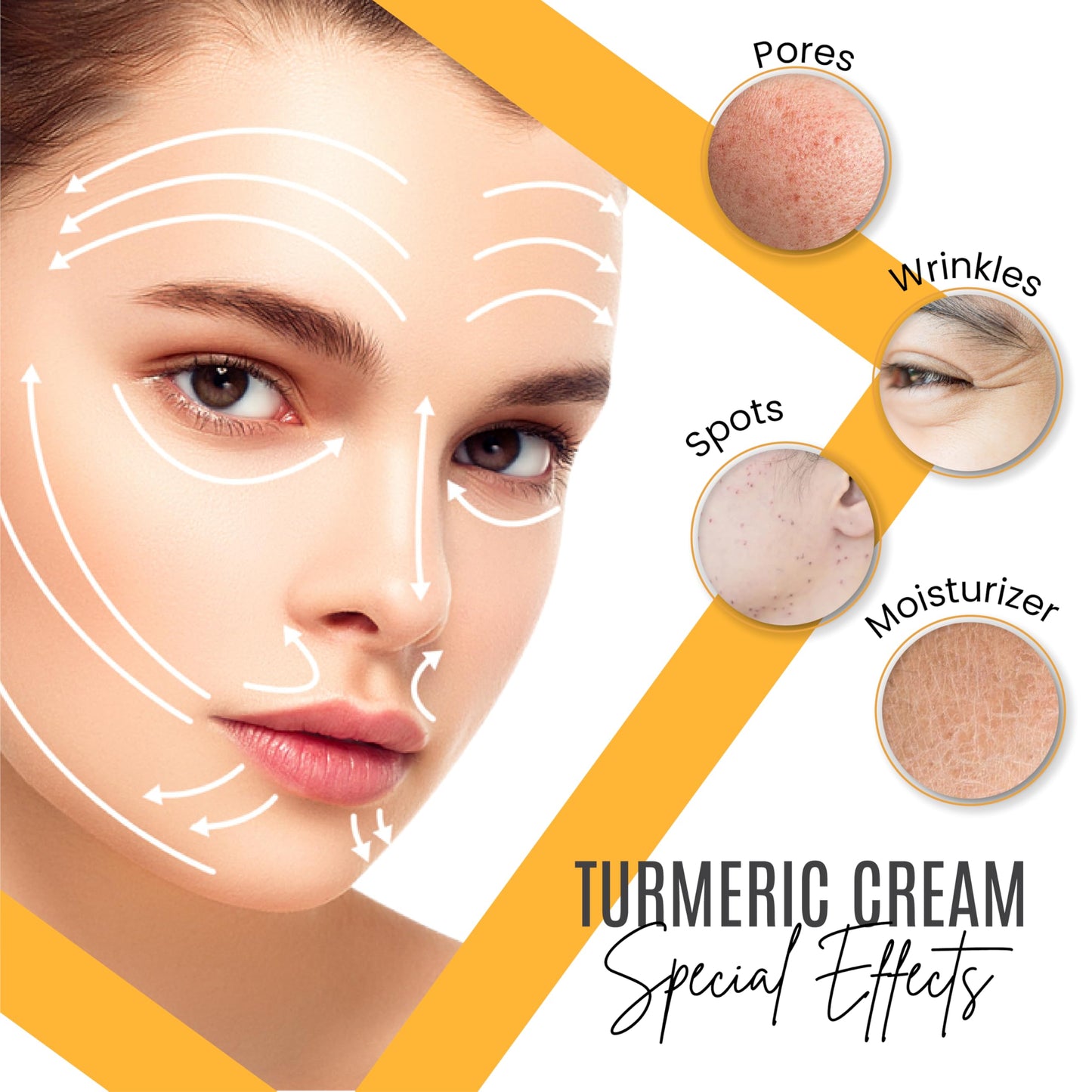Turmeric Face Cream + 30% Vitamin C Glow Boosting Moisturizer & Skin Repairing, Hydrating with Organic Ingredients Anti-Aging Facial Cream, Normal Beauty & Personal Care DERMAXGEN