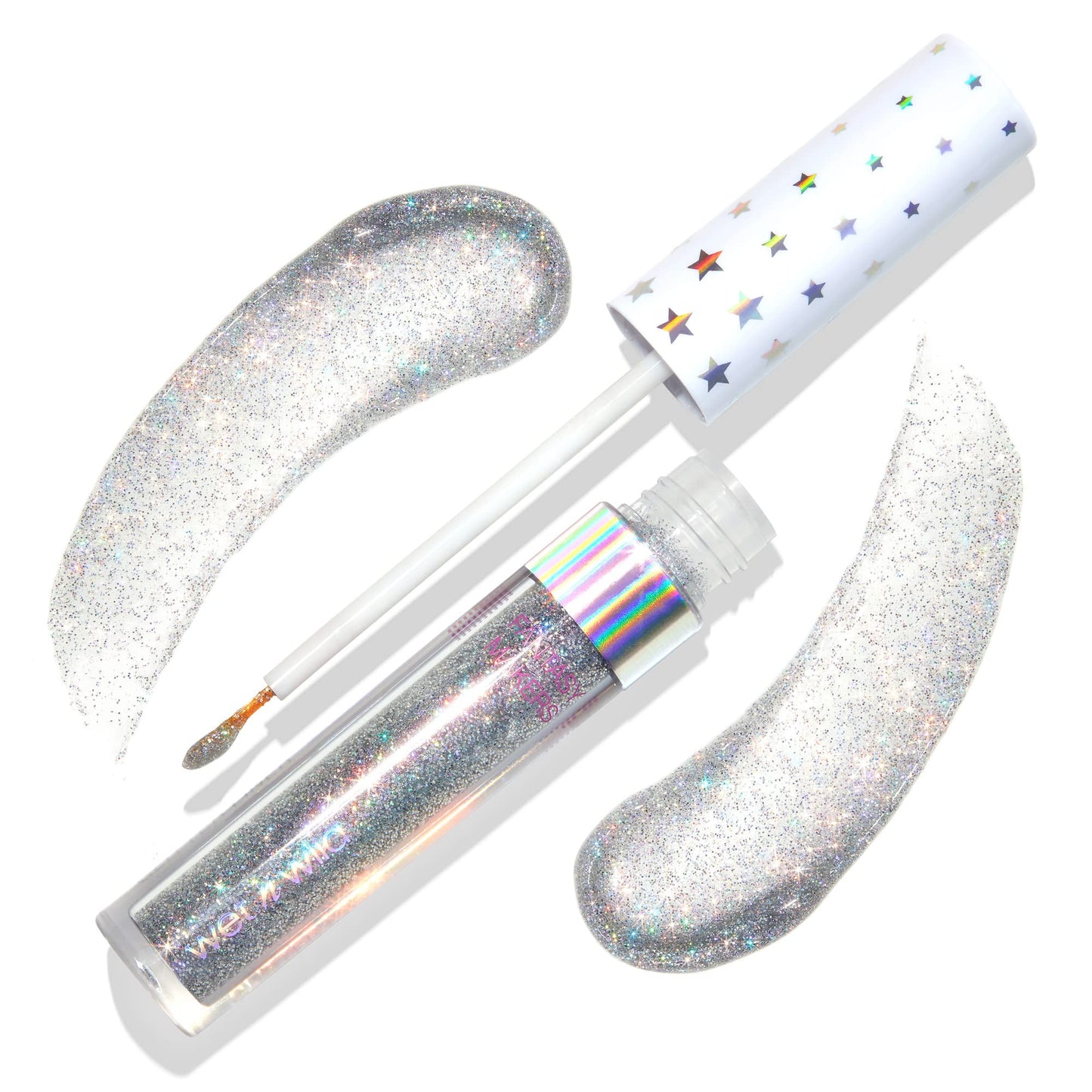 wet n wild Glitter Eyeliner Fantasy Makers Glitter Eye Liner Makeup, Silver Kaleidoscope Beauty & Personal Care wet n wild