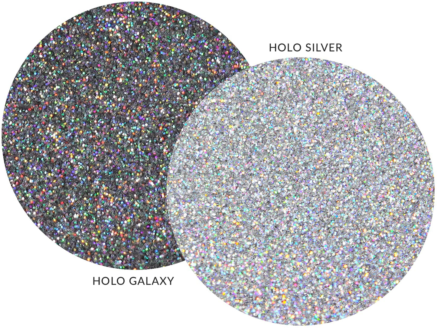 MARBLERS Twinkle Face & Body Glitter Duo [Holo Galaxy & Silver] 0.36oz (10g) | Non-Toxic | Vegan | Cruelty-Free | Eyeshadow, Nail Polish, Nail Art | Beauty & Personal Care MARBLERS