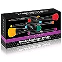 SHANY Vegan Makeup Brushes - 6 PC Double Sided Travel Make up Brushes with Brush storage Pouch - Old Style Beauty & Personal Care SHANY