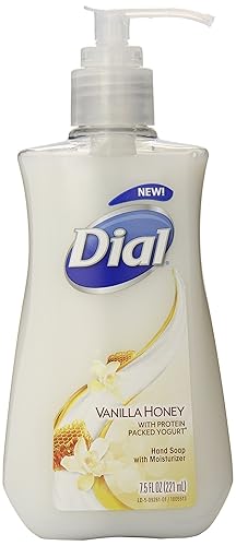 Dial Liquid Hand Soap, Vanilla Honey with Protein Packed Yogurt, 7.5 Fl Oz, Packaging may vary Beauty & Personal Care Dial