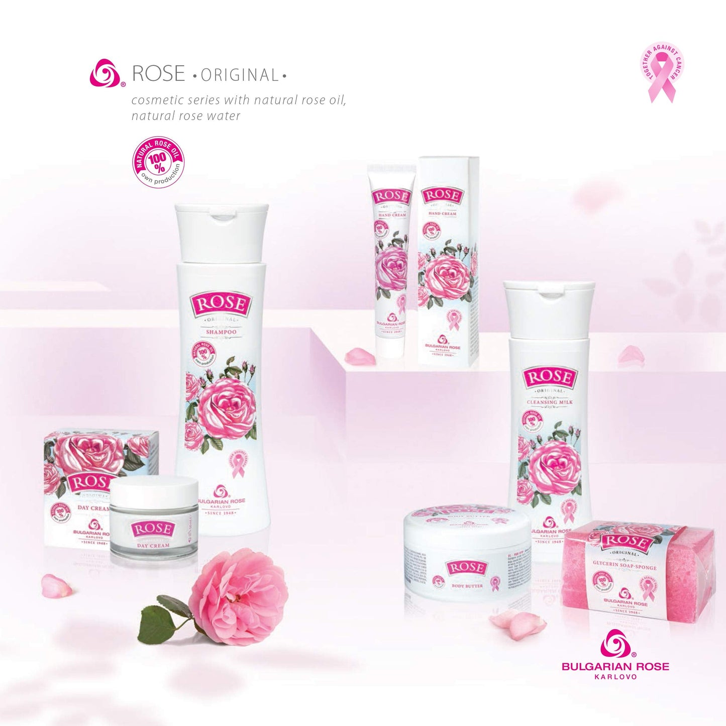 Bulgarian Rose Lip Balm with Natural Rose Oil Beauty and Personal Care BULGARIAN ROSE KARLOVO