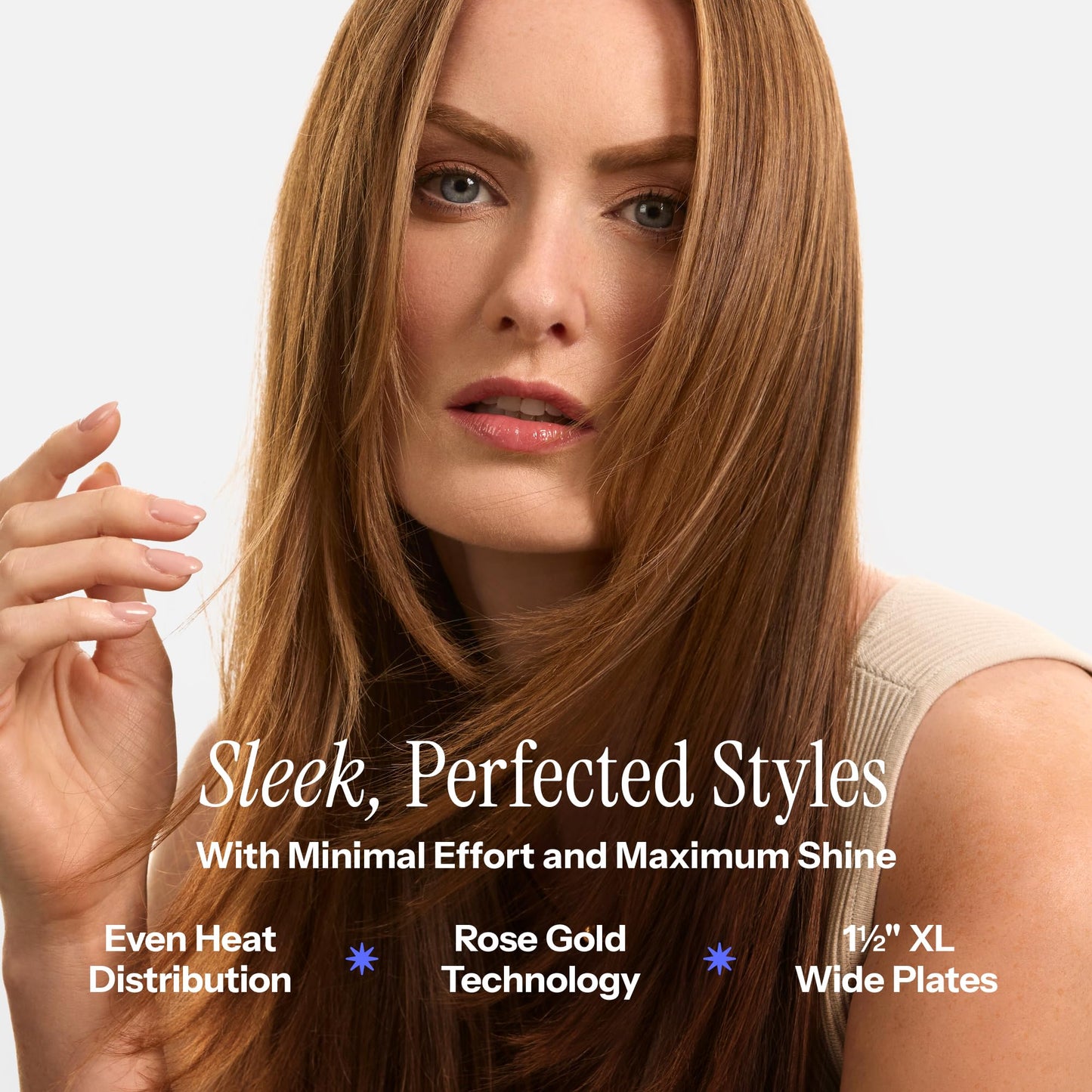 HOT TOOLS Professional Rose Gold Digital Extra Long Flat Iron, 1-1/2 inch Beauty & Personal Care HOT TOOLS
