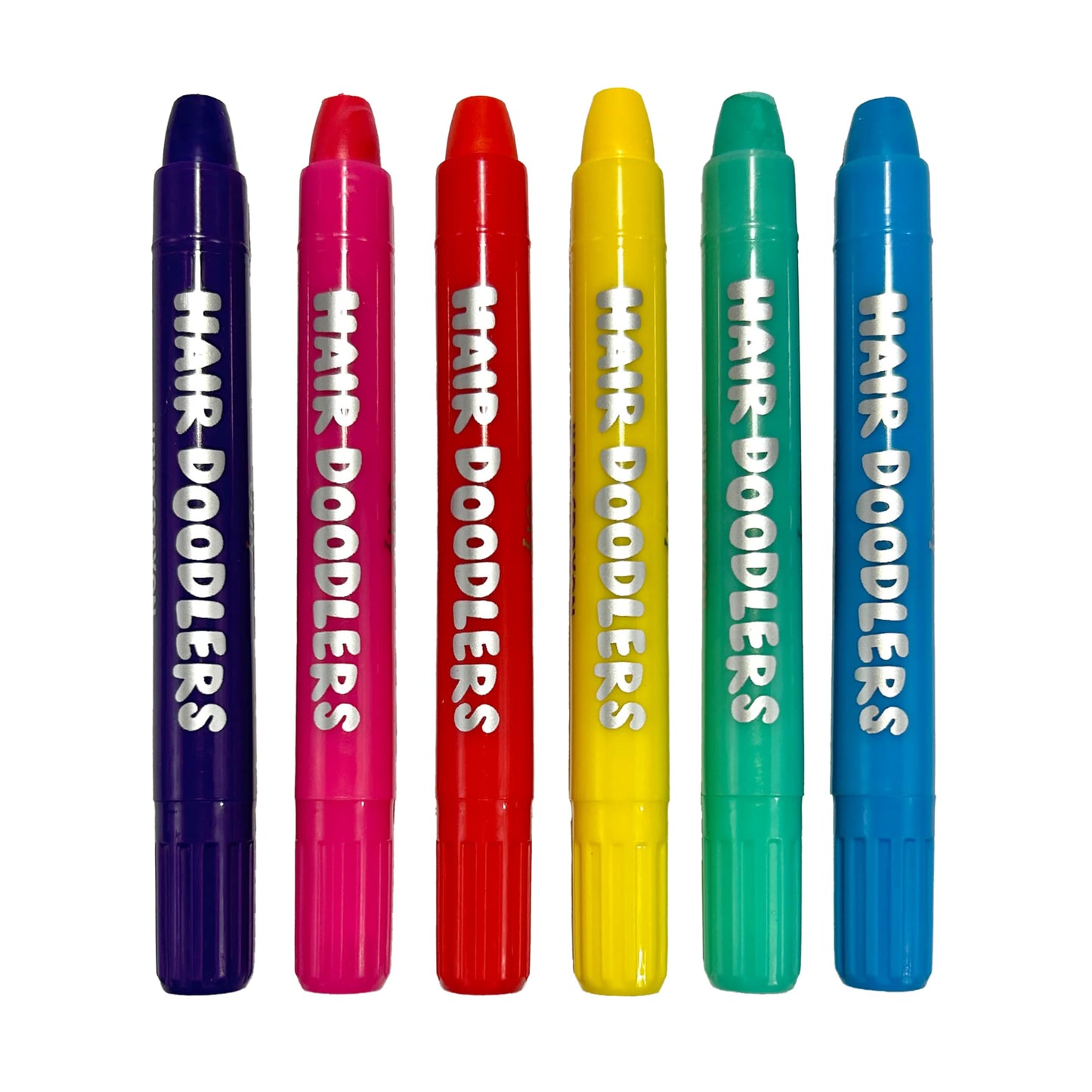 OOLY Hair Doodlers Hair Crayons for Kids - Set of 6 Washable Temporary Hair Color Crayons, Quick Drying, Fragrance Free, Ages 6+ Beauty & Personal Care Ooly