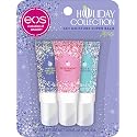 eos Holiday 24H Moisture Mini Super Balm Set, Peppermint Twist, Milk & Cookies, Marshmallow Fluff, Limited Edition Lip Care, Stocking Stuffers, 0.24 Beauty & Personal Care eos