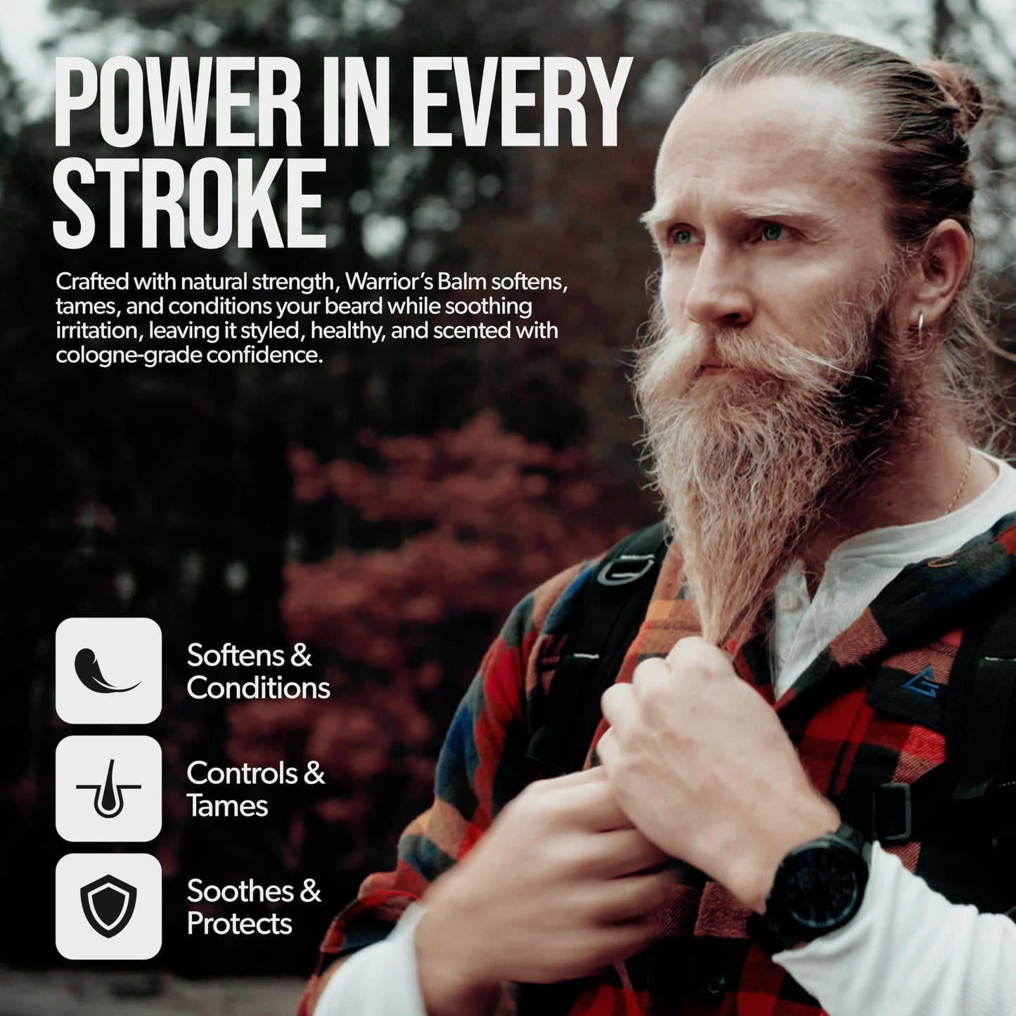 The Beard Struggle Warrior’s Beard Balm - Platinum Collection, Aesir's Triumph - Non-Greasy Low-Hold Formula, Luxurious Cologne-Grade Fragrances 100% Beauty and Personal Care The Beard Struggle