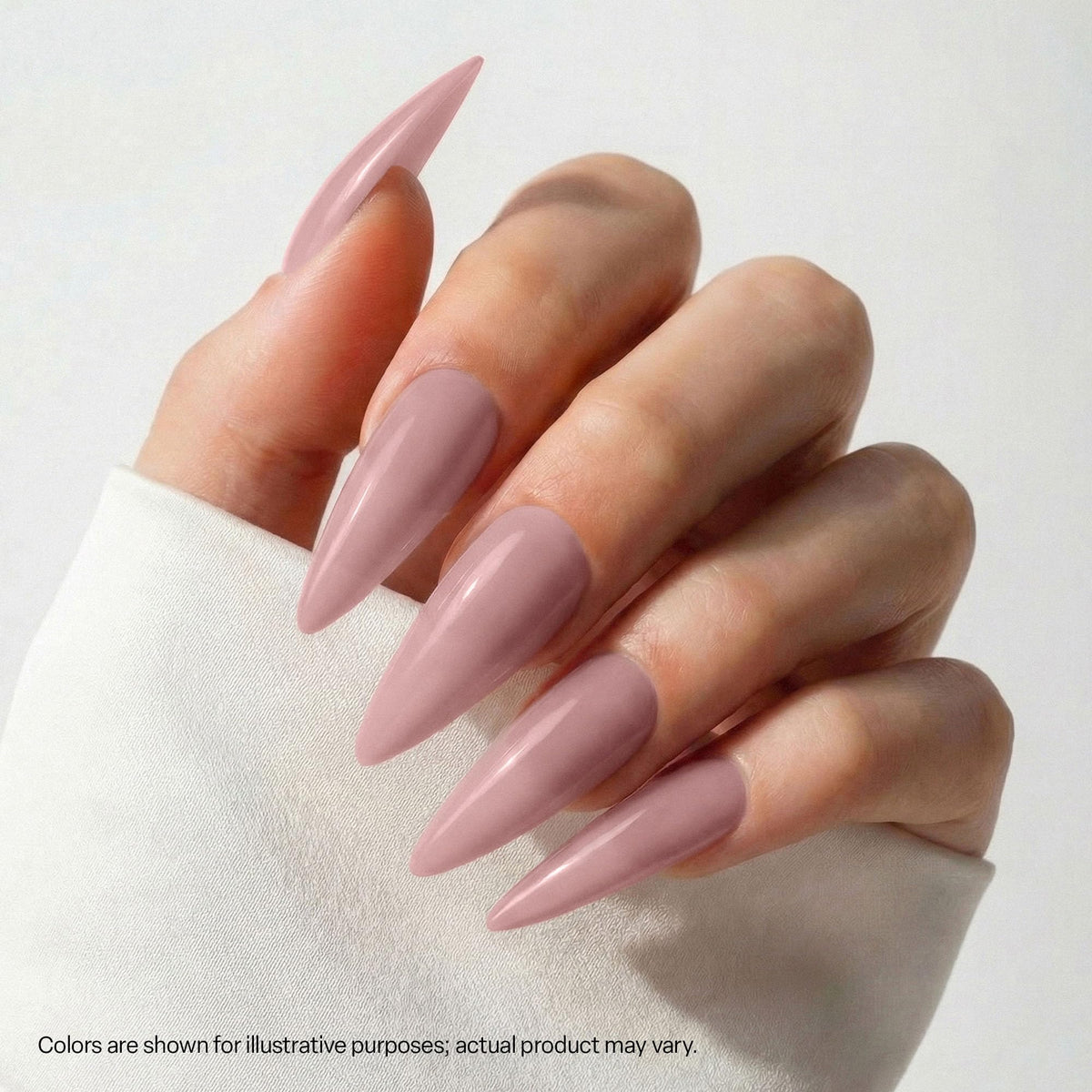 Apres Neutrals Gel-X Mia Box Of Press On Nails, 11 Sizes 00-9, Soft Gel Nail Tip Box (150pcs) (Natural Stiletto Long, 150pcs)