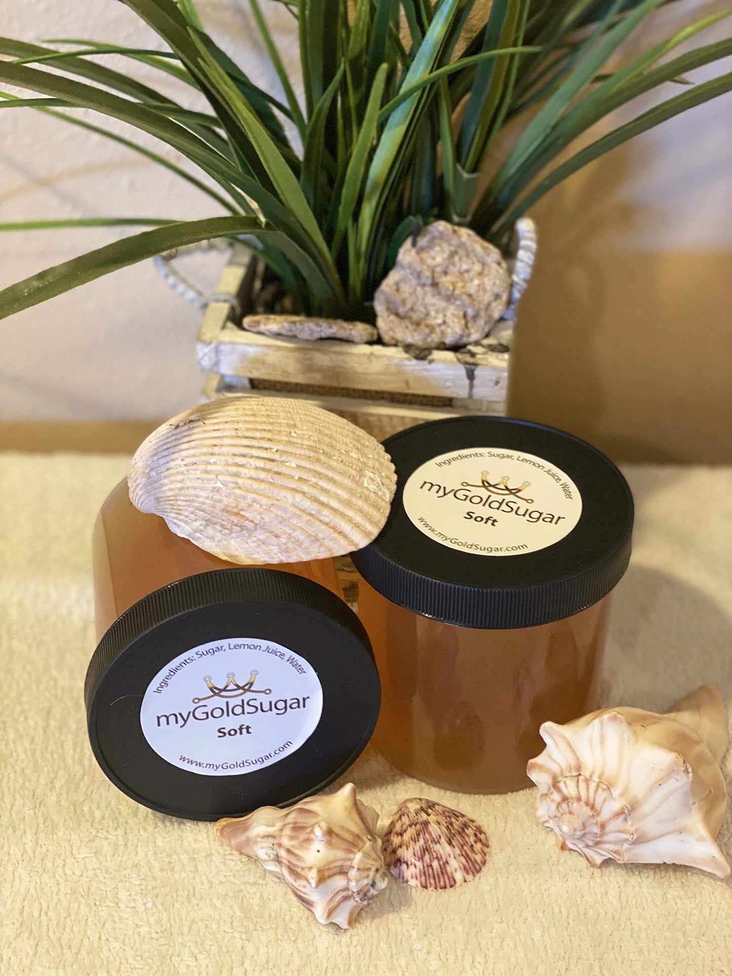 My Gold Sugar 32oz Sugaring Paste for Hair Removal- Soft Beauty and Personal Care My Gold Sugar